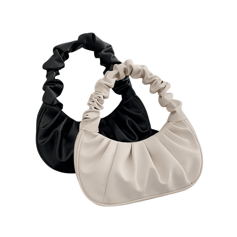 Chic Pleated Cloud Handbag – French-Inspired & Fashion-Forward!