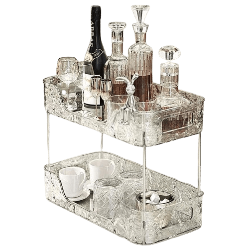 Versatile Acrylic Organizer – Perfect for Bathroom, Kitchen & Makeup!