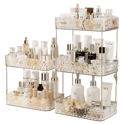 Versatile Acrylic Organizer – Perfect for Makeup, Skincare & More!