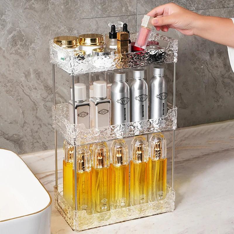 Versatile Acrylic Organizer – Perfect for Makeup, Skincare & More!