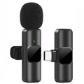 Wireless Lavalier Microphone: Noise Reduction Mic for Live Streaming, YouTube, TikTok, and Facebook (iPhone/Android)