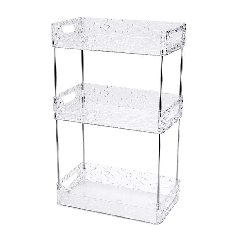 Versatile Acrylic Organizer – Perfect for Bathroom, Kitchen & Makeup!