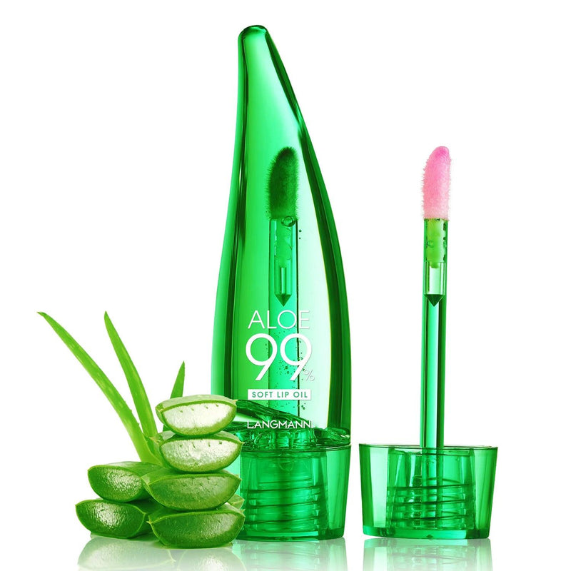 Langmannni Aloe Vera Lip Gloss: Color-Changing, Moisturizing, and Long-Lasting Lip Oil