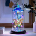 Galaxy Rose Lamp – LED Lights & Butterfly Magic for Valentine's Day!