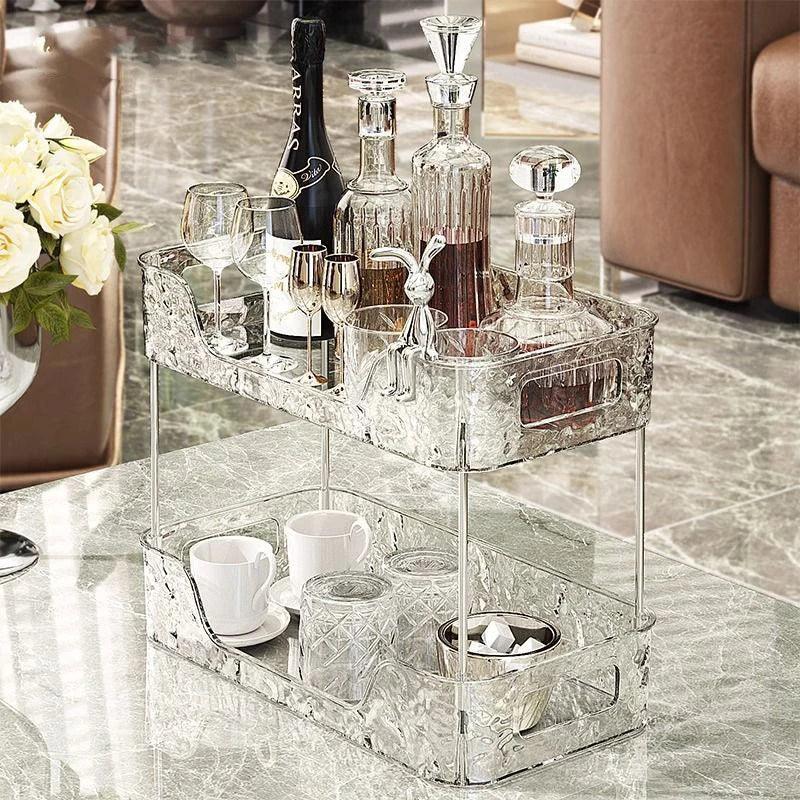 Versatile Acrylic Organizer – Perfect for Bathroom, Kitchen & Makeup!