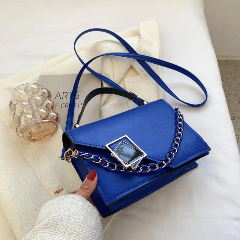 Luxury Designer Handbag – Retro Rhombus Chain Shoulder Bag!