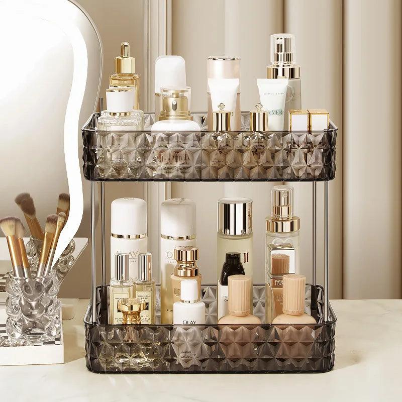 Versatile Acrylic Organizer – Perfect for Makeup, Skincare & More!